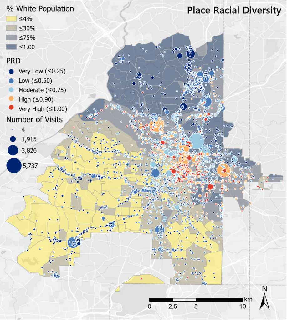 Estimating Diversity at Points of Interest (POIs) in Atlanta, Georgia ...